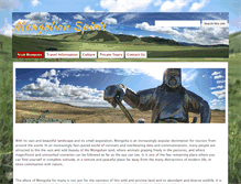 Tablet Screenshot of mongolianspirit.com
